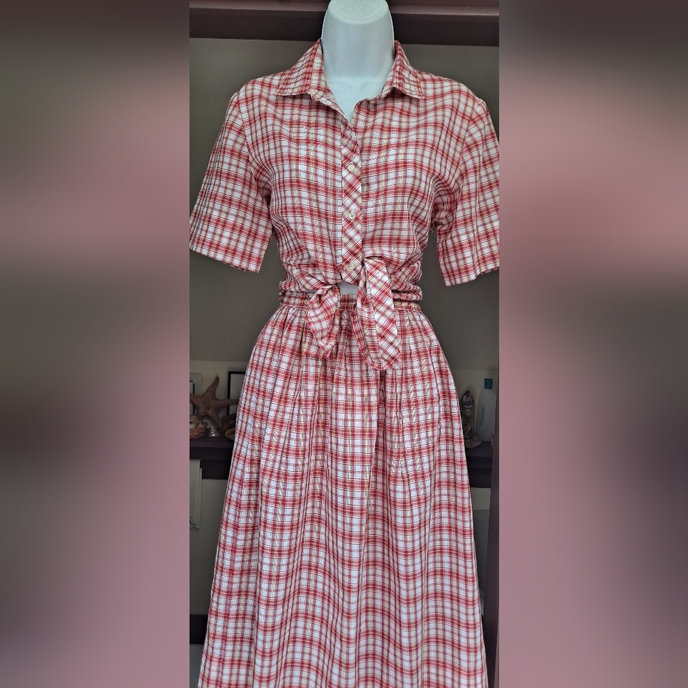 VINTAGE Country Suburbans skirt set Retro Pin-up Model Rockabilly Retrobilly